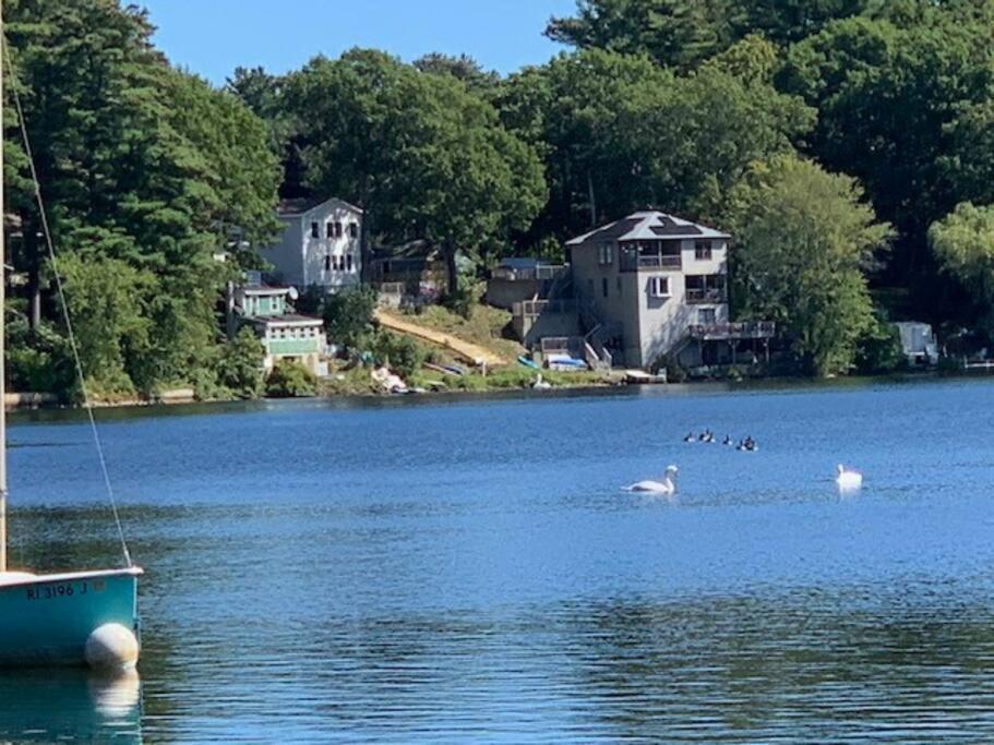 Lake Attitash Waterfront W/ Private Dock Amesbury Εξωτερικό φωτογραφία
